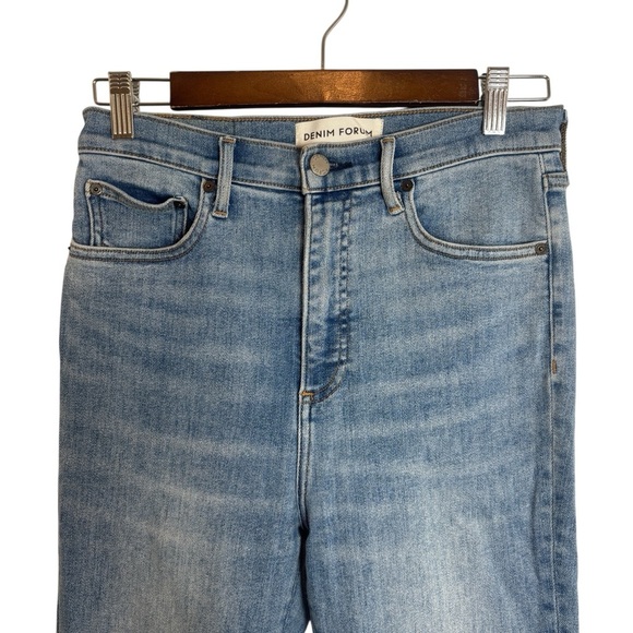 Denim Forum Jeans Women's The Lola High Rise Skinny Size 28 - Picture 3 of 10